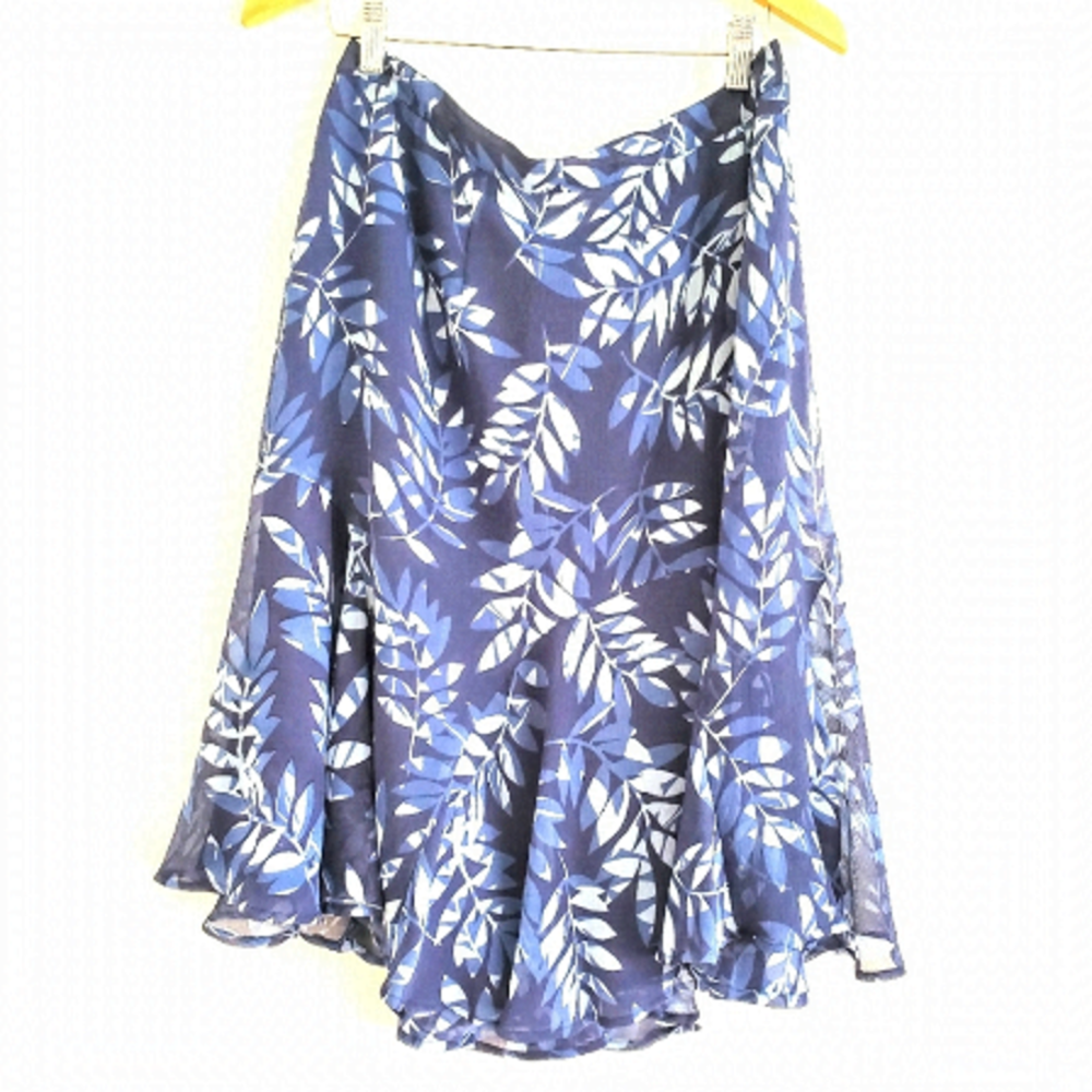 RUBY Rd. Flirty & Fun Summer Lined Lightweight Skirt Sz 18 Like NEW